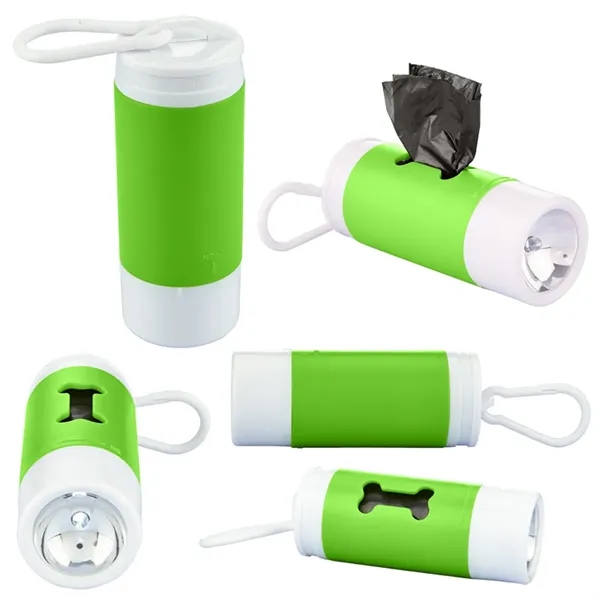 Pet Waste Disposal Bag Dispenser with Flashlight - Image 3