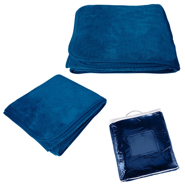 Chenille Micro Plush Fleece Blanket - Image 3