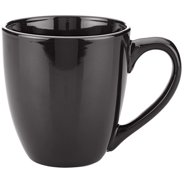 15 oz. Bistro Style Ceramic Mug - Image 4