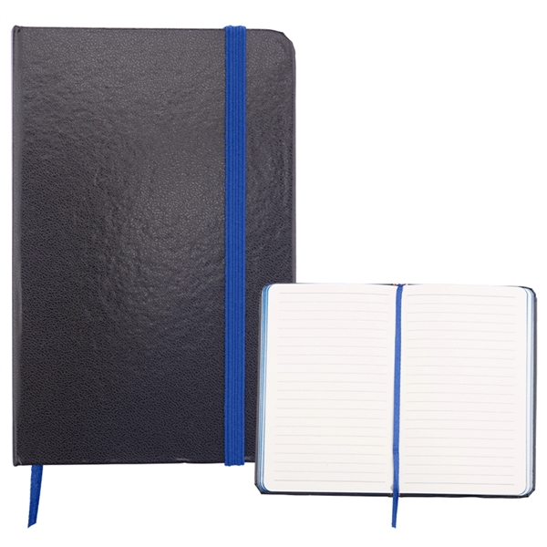 Two-Tone Comfort Touch Bound Journal - 3" x 6" - Image 2