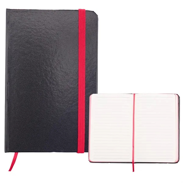 Two-Tone Comfort Touch Bound Journal - 3" x 6" - Image 4