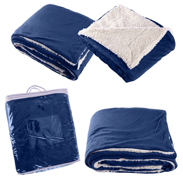 Micro Mink Sherpa Blanket - Image 2