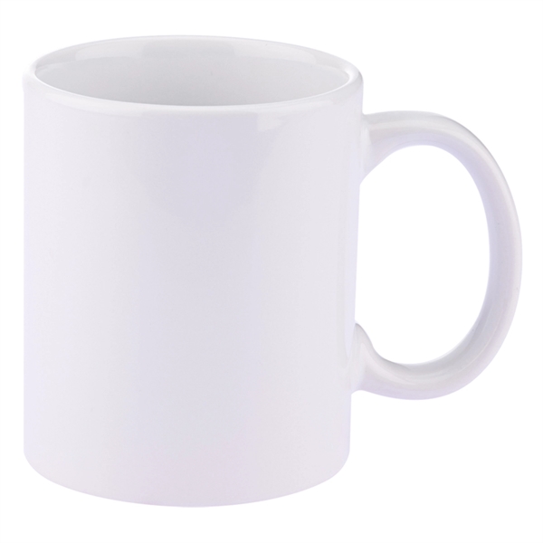 11 oz. Basic C Handle Ceramic Mug - Image 6
