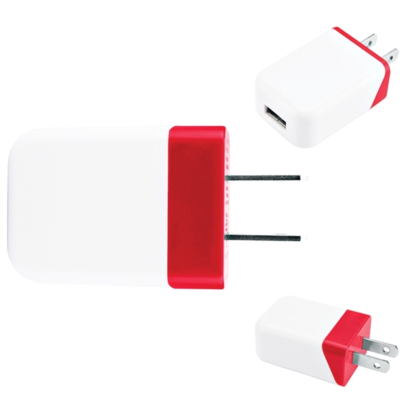 Two Tone USB to AC Adapter - UL Certified - Image 4