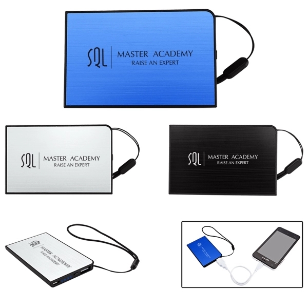 Mini Wrist Strap Power Bank Charger - UL Certified - Image 1