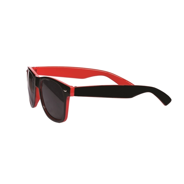 Two-Tone Glossy Sunglasses - Image 2