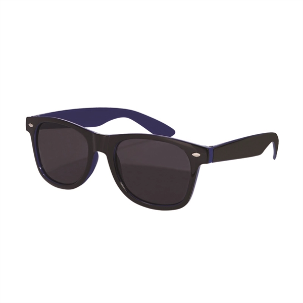 Two-Tone Glossy Sunglasses - Image 6