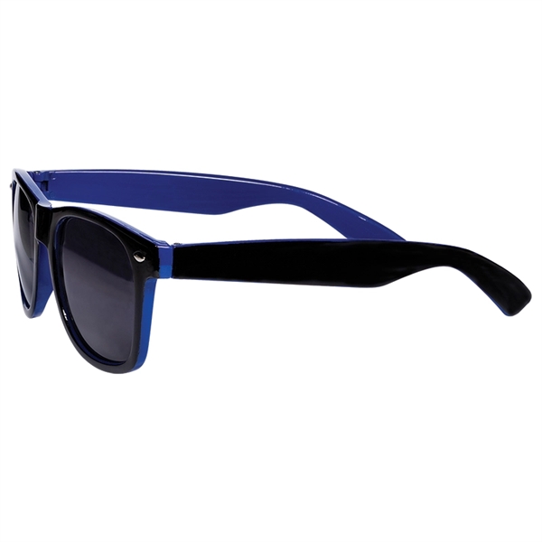 Two-Tone Glossy Sunglasses - Image 10