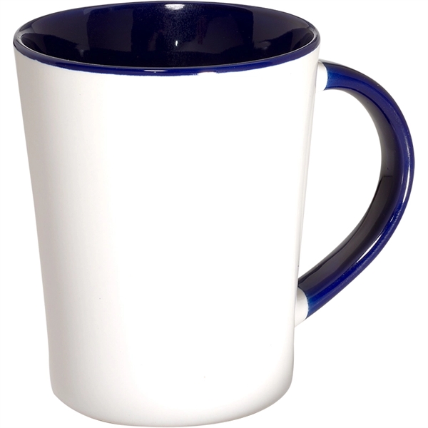 12 oz. Two-Tone Curve Ceramic Mug - Image 3