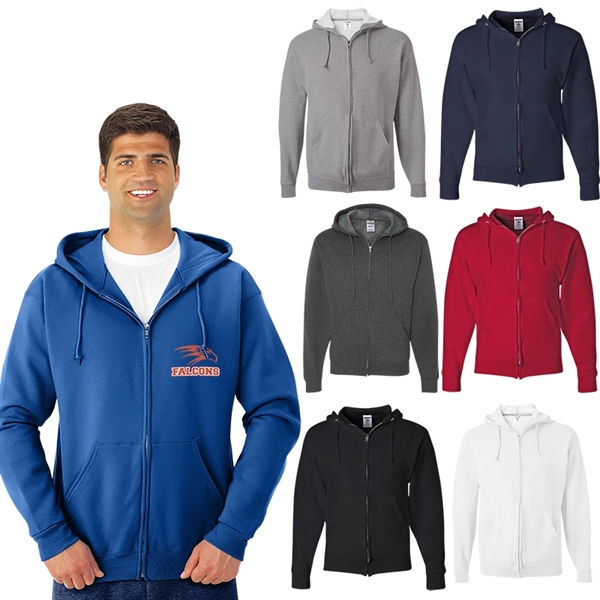 Jerzees® NuBlend® Full-Zip Hooded Sweatshirt - Image 1