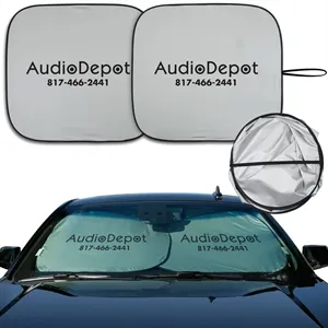 Collapsible Sunshade DX Line Dual Panel Full Size