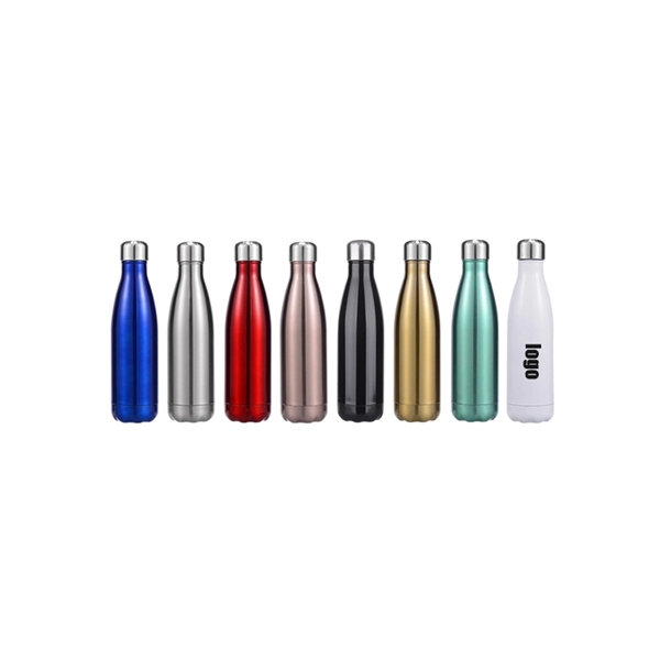 17 Oz Stainless Steel Vacuum Insulated Water Bottle