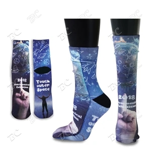 14" Athletic Tube Socks with Full Color Sublimation