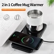 3 in 1 Heating Cooling Coffee Mug Warmer with 15W Wireless C - Brilliant  Promos - Be Brilliant!