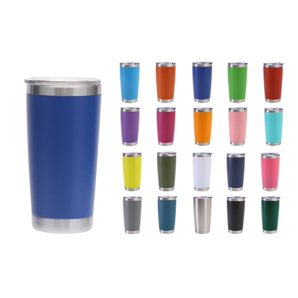 20 Oz Stainless Steel Tumbler with Lid