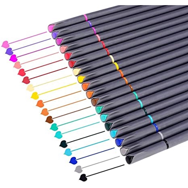 24 Colors Colored Pens