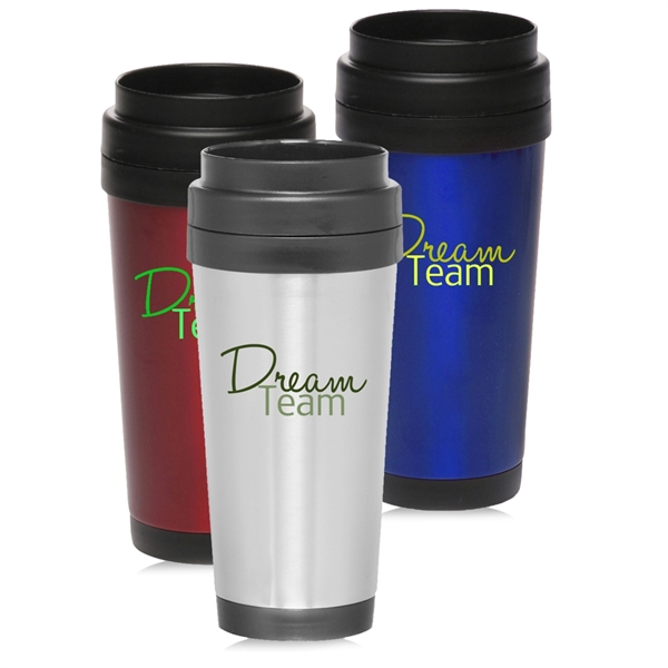 16 oz. Stainless Steel Insulated Travel Mugs