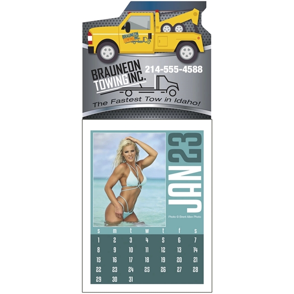 Full Color Stick Up, Swimsuit Grid 2023 Calendar