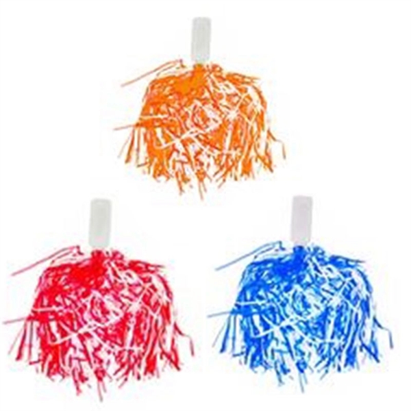 PomPoms with Paddle for Sports Team Spirit Cheering