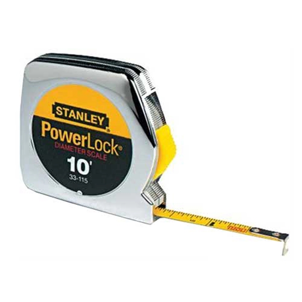 Stanley Tools 10' PowerLock Pocket Tape Measure (Dia Scale)