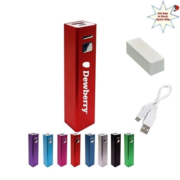 Quick Ship Decorated in USA UL Certified 2200mAh Power Bank