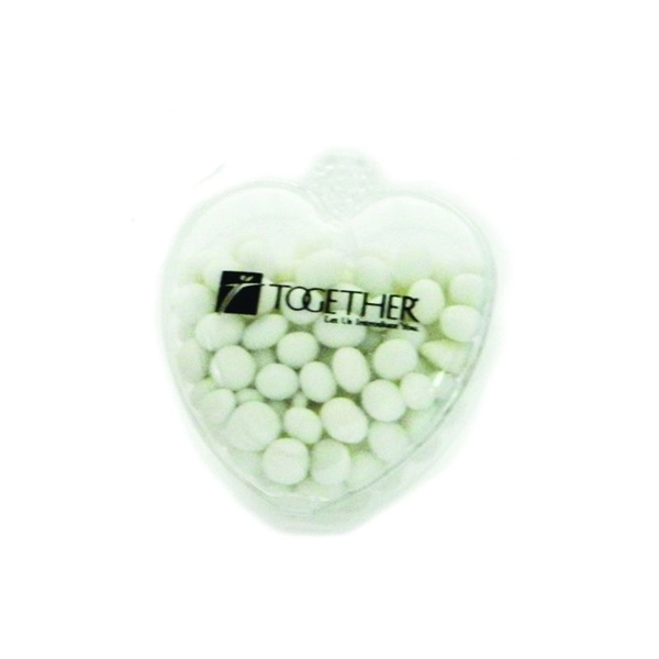 Clear Heart Box with MicroMints®