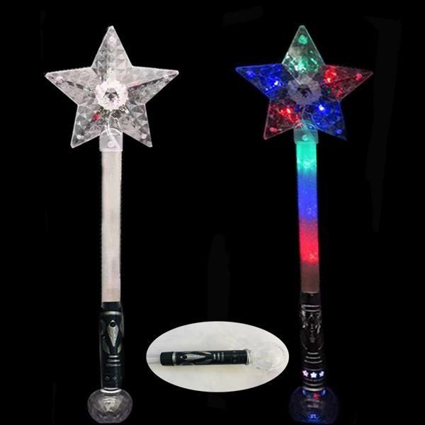 Light Up Toys Event Party Glow Stick LED Flashing Star Wand