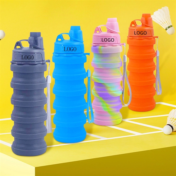 New Design Silicone Collapsible Water Bottle