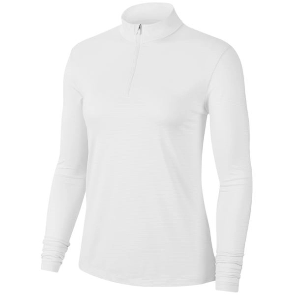 Nike Dry UV Victory 1/4 Zip Women's Jacket - White/White