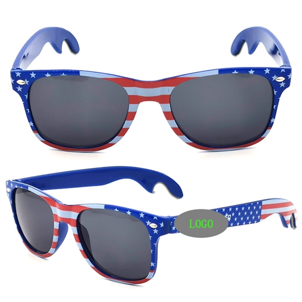 Classic American Patriot Flag Sunglasses