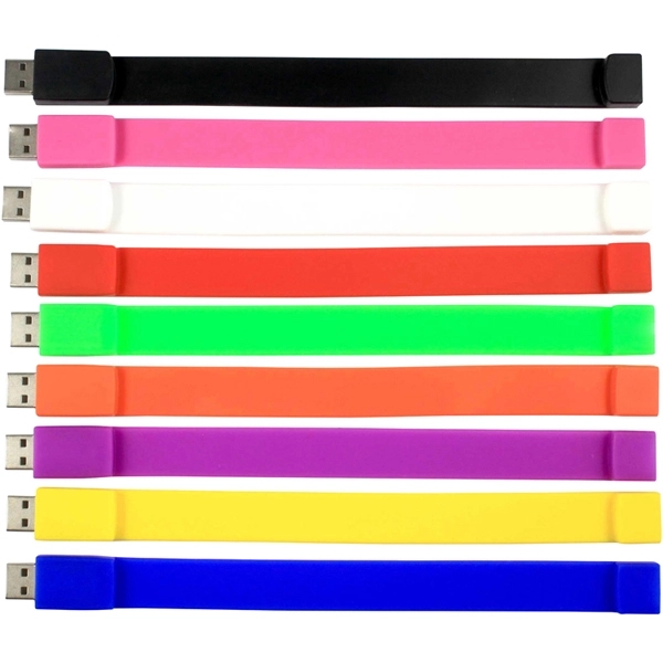 Silicon bracelet USB drive - Image 2