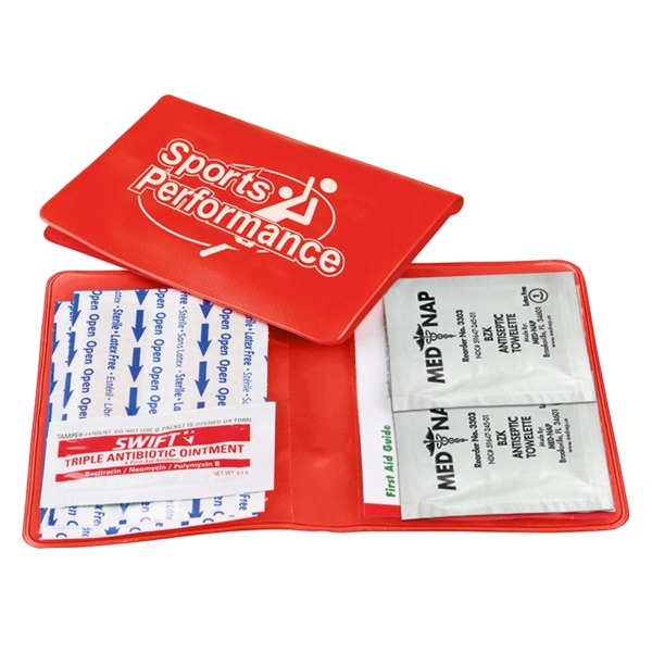 Med-Wallet Vinyl First Aid Kit - Image 1