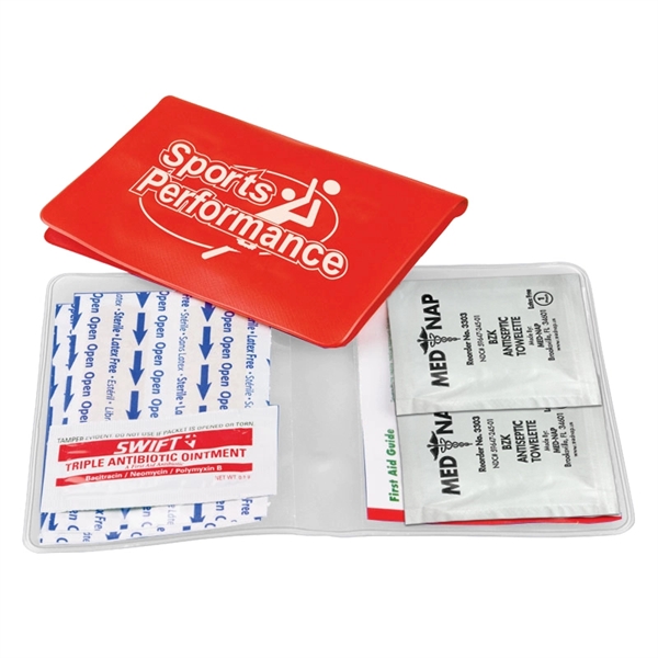 Med-Wallet Vinyl First Aid Kit - Image 2