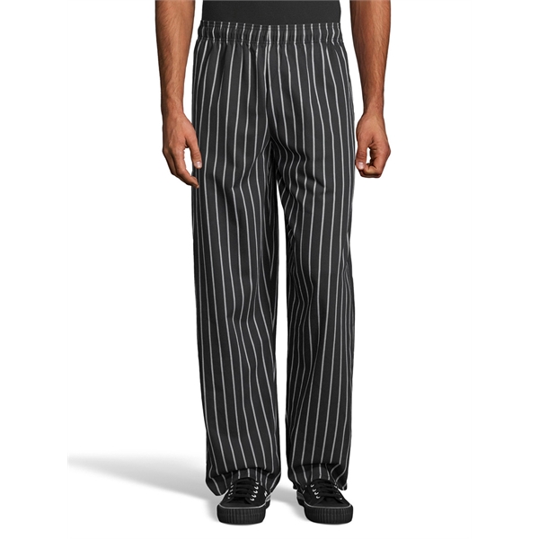 Uncommon Threads Unisex Traditional Chef Pant - Chalkstripe