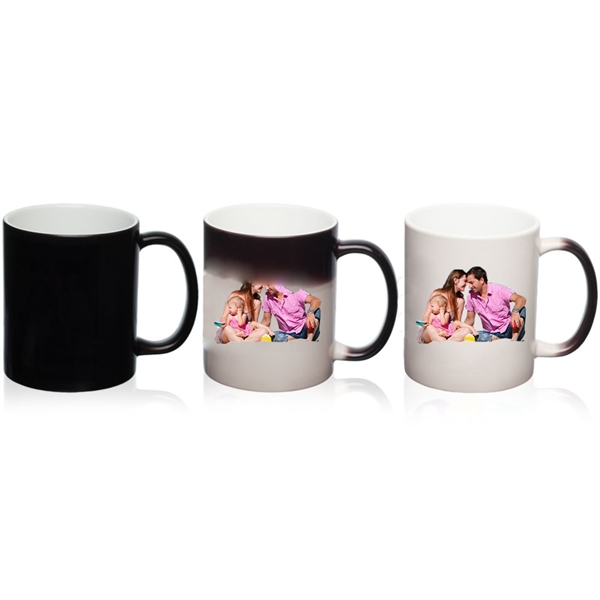 11 oz. Magic Customized Photo Ceramic Mugs
