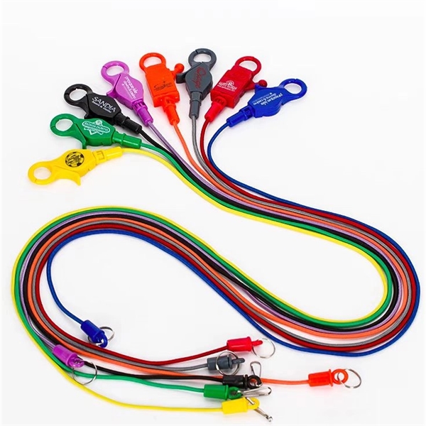 36'' Elastic Bungee Lanyard Cord with Claw
