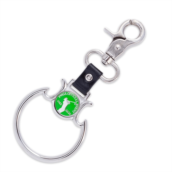 Towel Ring w/ Soft Enamel with Removable Ball Marker
