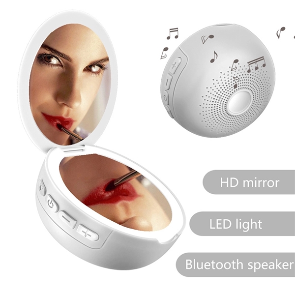 Makeup Mirror with Bluetooth Speaker