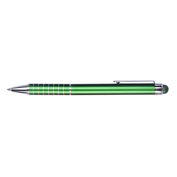 Aluminum Ballpoint Pen With Color Matching Stylus - Image 5