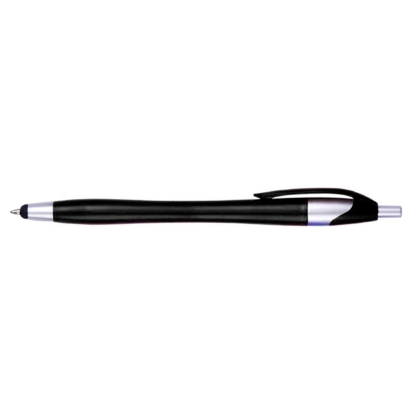 Retractable ballpoint pen with stylus - Image 5