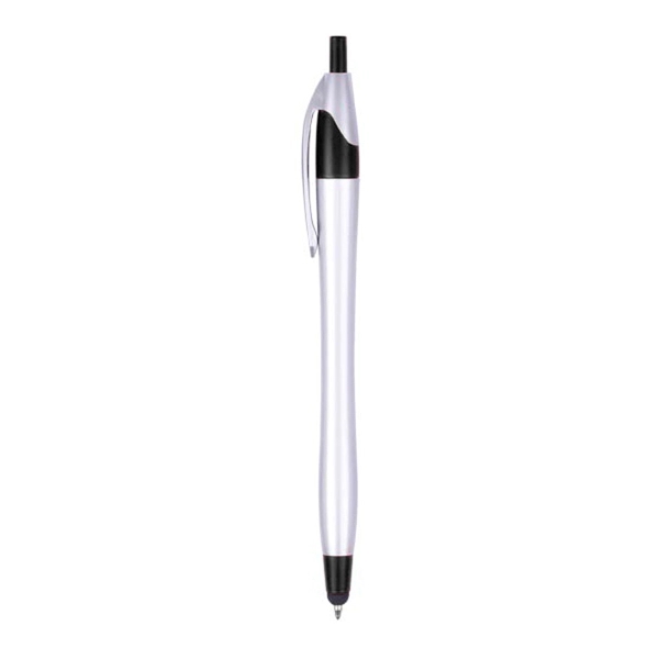 Retractable ballpoint pen with stylus - Image 5