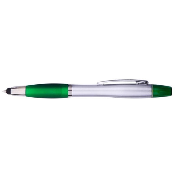 3-In-1 Stylus, Ballpoint Pen and Yellow Highlighter - Image 5