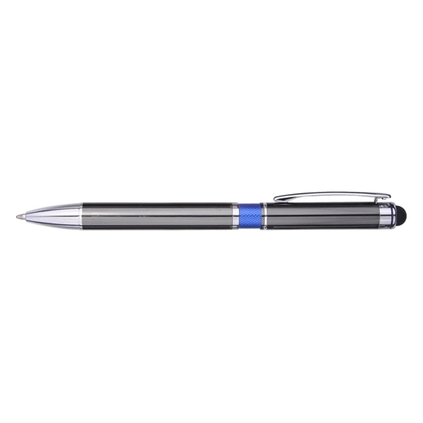 Aluminum Stylus Ballpoint Pen in Gunmetal Finish - Image 3