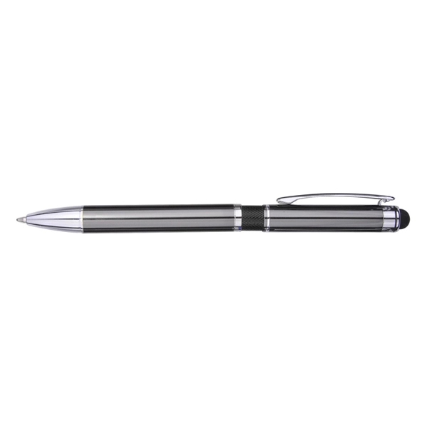 Aluminum Stylus Ballpoint Pen in Gunmetal Finish - Image 5