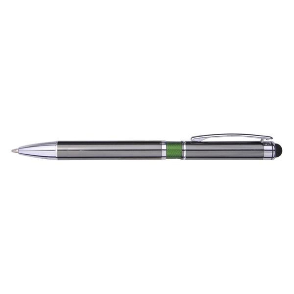 Aluminum Stylus Ballpoint Pen in Gunmetal Finish - Image 6