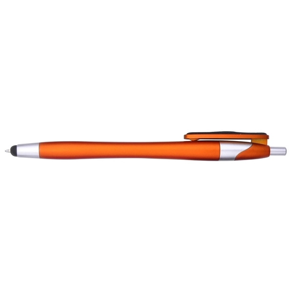 Stylus pen with fiber cloth screen cleaner on clip - Image 4