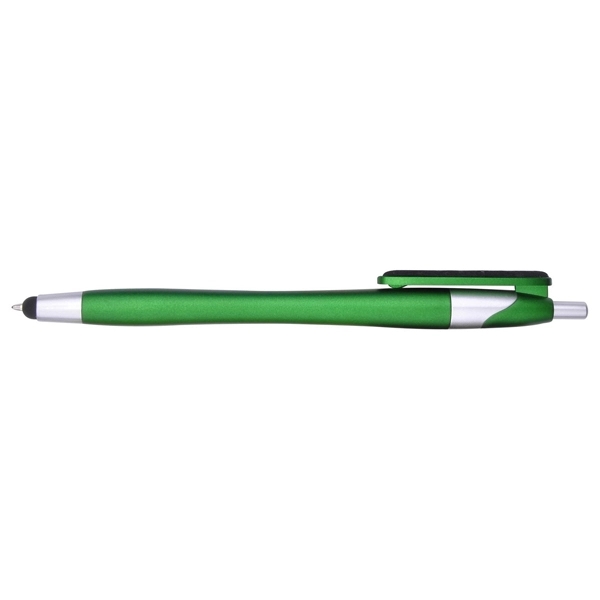 Stylus pen with fiber cloth screen cleaner on clip - Image 5