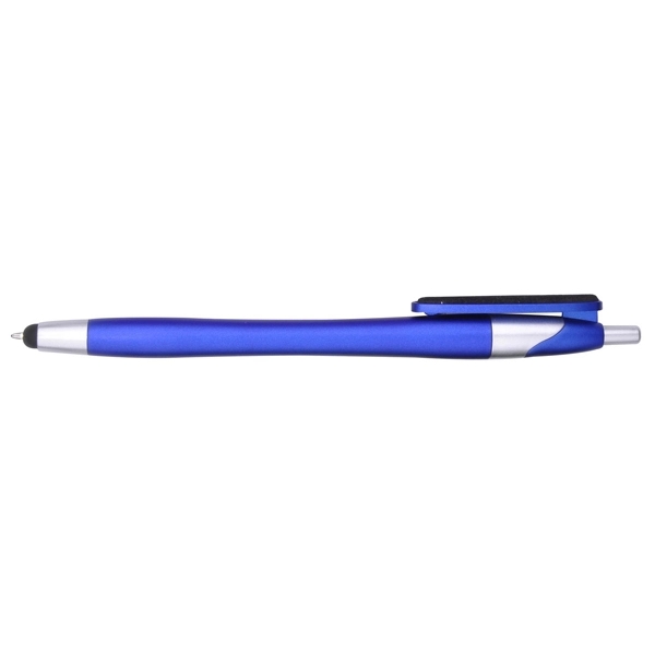 Stylus pen with fiber cloth screen cleaner on clip - Image 6