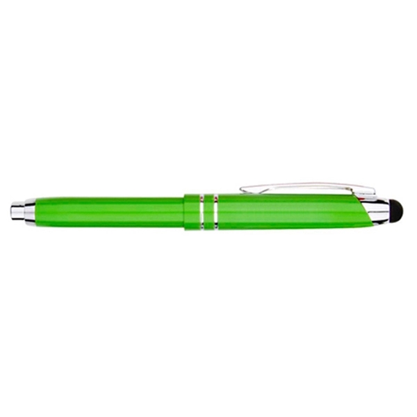 High quality Metal Pen with writing light and stylus - Image 3
