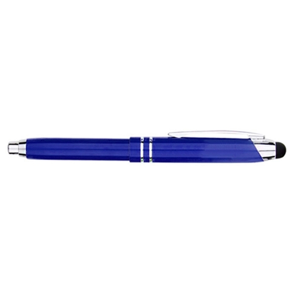 High quality Metal Pen with writing light and stylus - Image 4